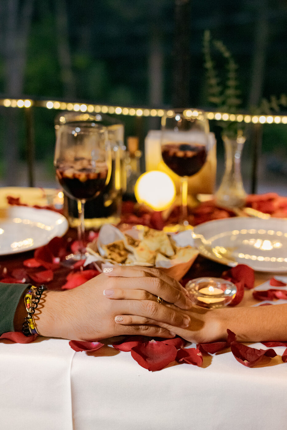Cena romántica en Vena Cava